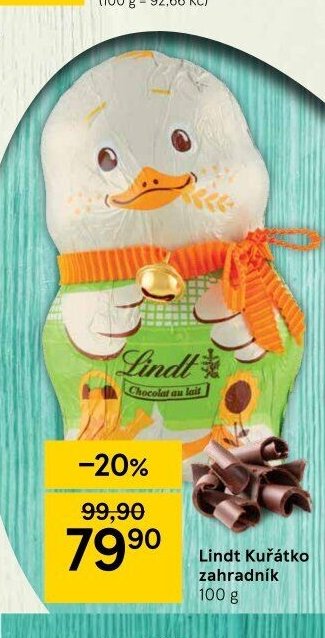 Lindt Kuřátko zahradník