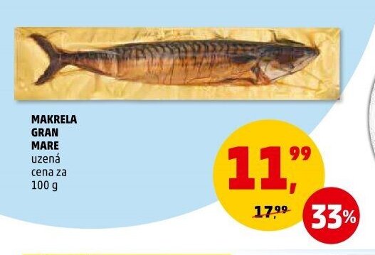 MAKRELA GRAN MARE uzená