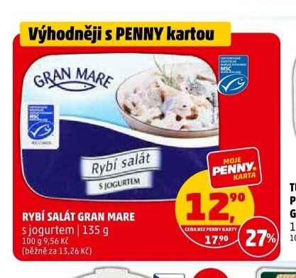 RYBÍ SALÁT GRAN MARE s jogurtem