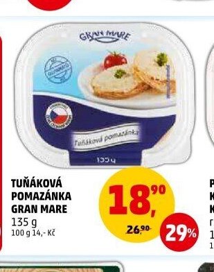 TUŇÁKOVÁ POMAZÁNKA GRAN MARE