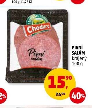 PIVNÍ SALÁM krájený