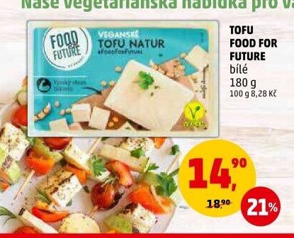 TOFU FOOD FOR FUTURE bílé