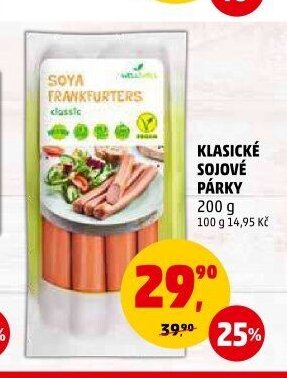 KLASICKÉ SOJOVÉ PÁRKY