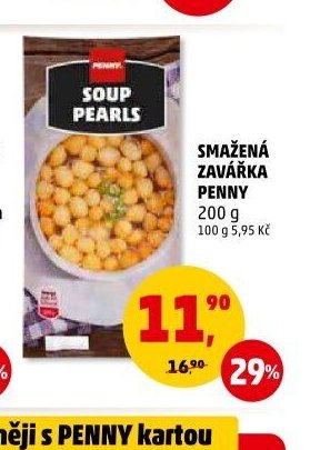 Smažená zavářka Penny