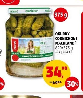 Okurky cornichons Machland