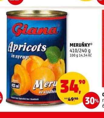 Meruňky Giana