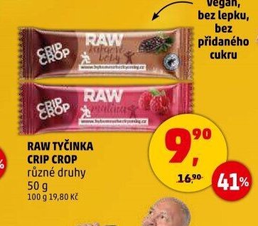 Raw tyčinka Crip Crop