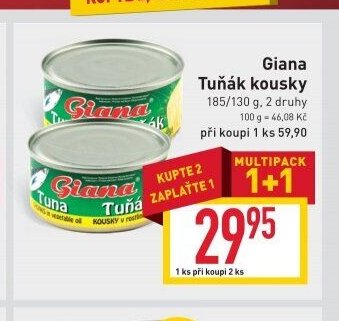 Giana Tuňák kousky