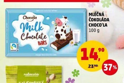 Mléčná čokoláda Choco'la