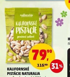 Kalifornské pistácie Naturalia