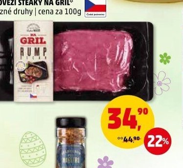 Hovězí steaky na gril