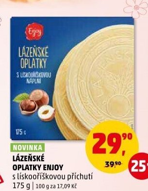 Lázeňské oplatky Enjoy