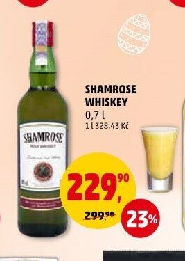 SHAMROSE WHISKEY 0,7 l