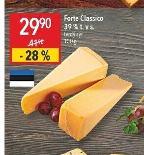 Forte Classico 39 % t. v s. tvrdý sýr