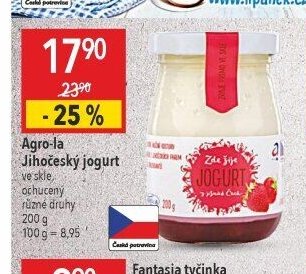 Agro-la Jihočeský jogurt