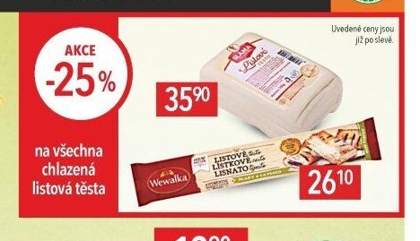 Wewalka listové těsto