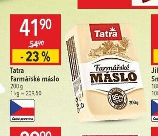 Tatra Farmářské máslo
