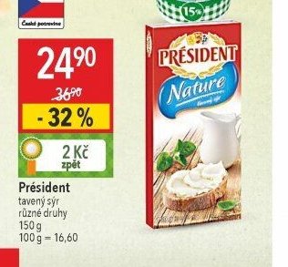 Président tavený sýr