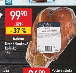 baleno Uzené šunkové kolínko