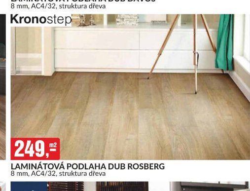 LAMINÁTOVÁ PODLAHA DUB ROSBERG