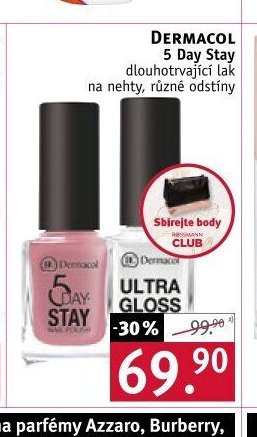 Dermacol 5 Day Stay dlouhotrvající lak
