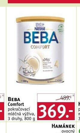 BEBA Comfort pokračovací mléčná výživa