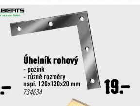 Úhelník rohový - Hornbach akcniletaky.com