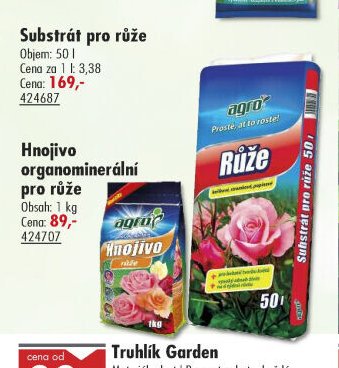 Substrát pro růže