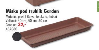 Miska pod truhlík Garden