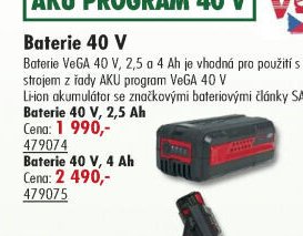 Baterie 40 V (2,5 Ah) - UNI HOBBY akcniletaky.com