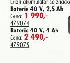 Baterie 40 V (4 Ah) - UNI HOBBY akcniletaky.com