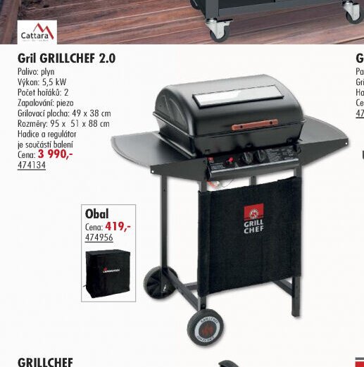 Gril GRILLCHEF 2.0 - UNI HOBBY akcniletaky.com