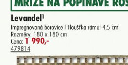 Mříže na popínavé rostliny Levandel - UNI HOBBY akcniletaky.com
