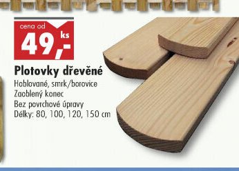 Plotovky dřevěné - UNI HOBBY akcniletaky.com