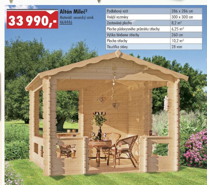 Altán Mileč - UNI HOBBY akcniletaky.com