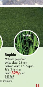 Sophia - UNI HOBBY akcniletaky.com