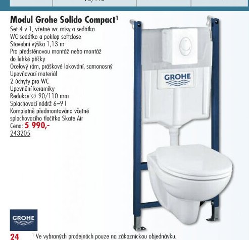 Modul Grohe Solido Compact - UNI HOBBY akcniletaky.com