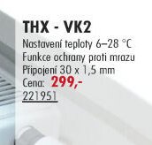 Termostatická hlavice THX - VK2 - UNI HOBBY akcniletaky.com