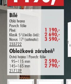 Bílé - UNI HOBBY akcniletaky.com