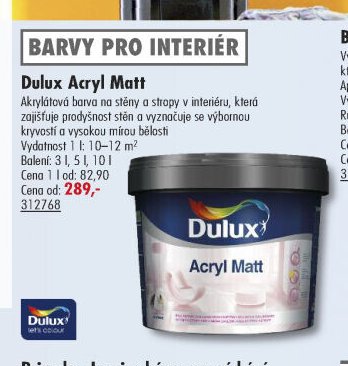 Dulux Acryl Matt - UNI HOBBY akcniletaky.com