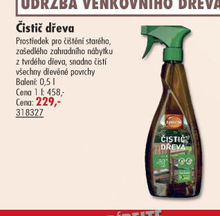 Čistič dřeva - UNI HOBBY akcniletaky.com