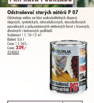 Odstraňovač starých nátěrů P 07 - UNI HOBBY akcniletaky.com