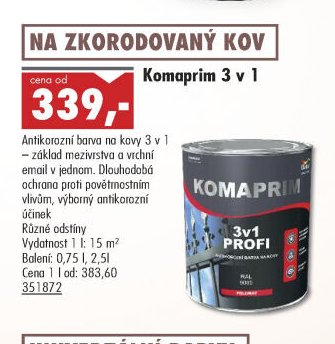 Komaprim 3 v 1 - UNI HOBBY akcniletaky.com