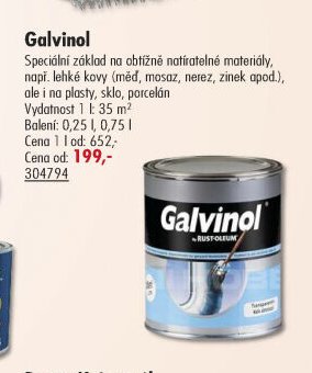 Galvinol - UNI HOBBY akcniletaky.com