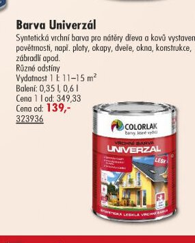 Barva Univerzál - UNI HOBBY akcniletaky.com