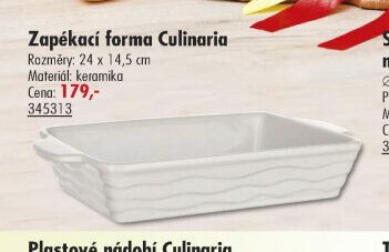 Zapékací forma Culinaria - UNI HOBBY akcniletaky.com