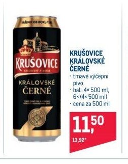 Krušovice Královské Černé