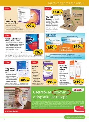 akční leták Dr. Max 1.4.2022-30.4.2022