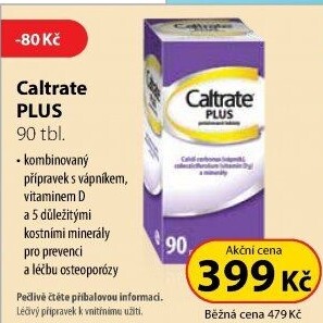 Doplněk stravy na výživu kostí Plus Caltrate
