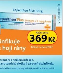Krém hojivý Bepanthen Plus